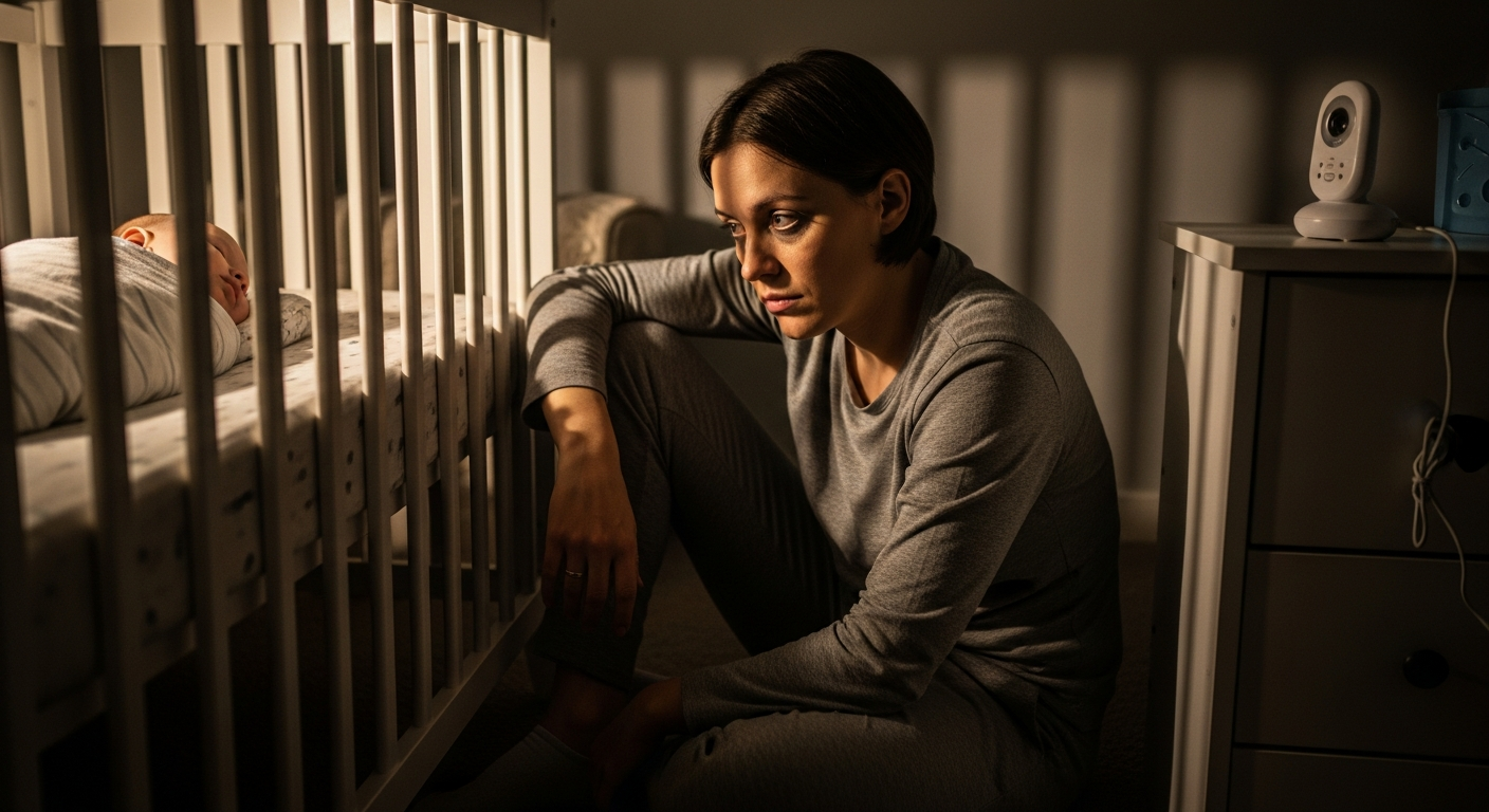 Exhausted parent considering when to hire a sleep consultant